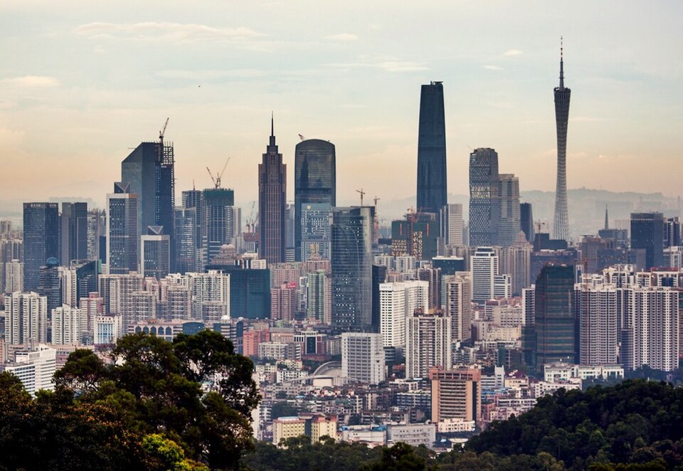 Guangzhou city scenery