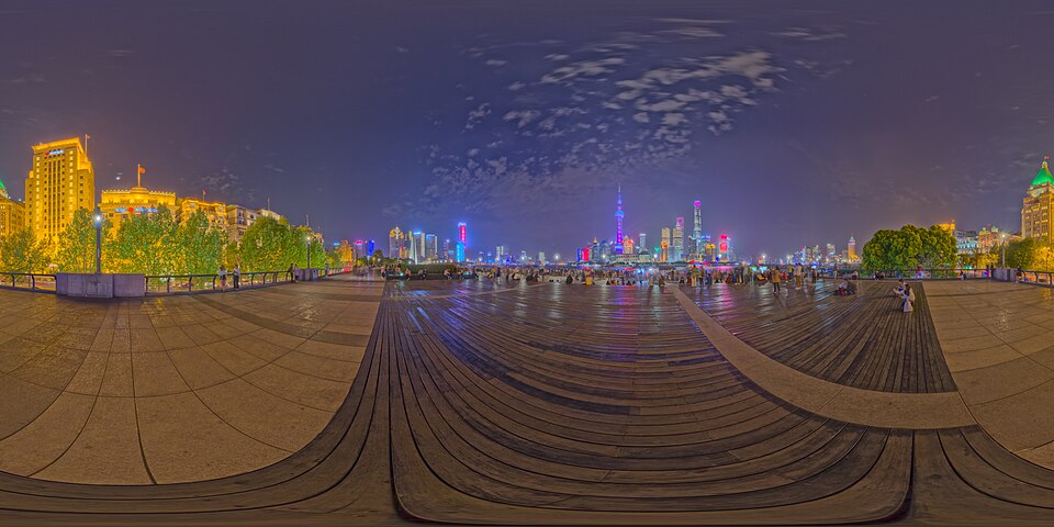 Shanghai city scenery