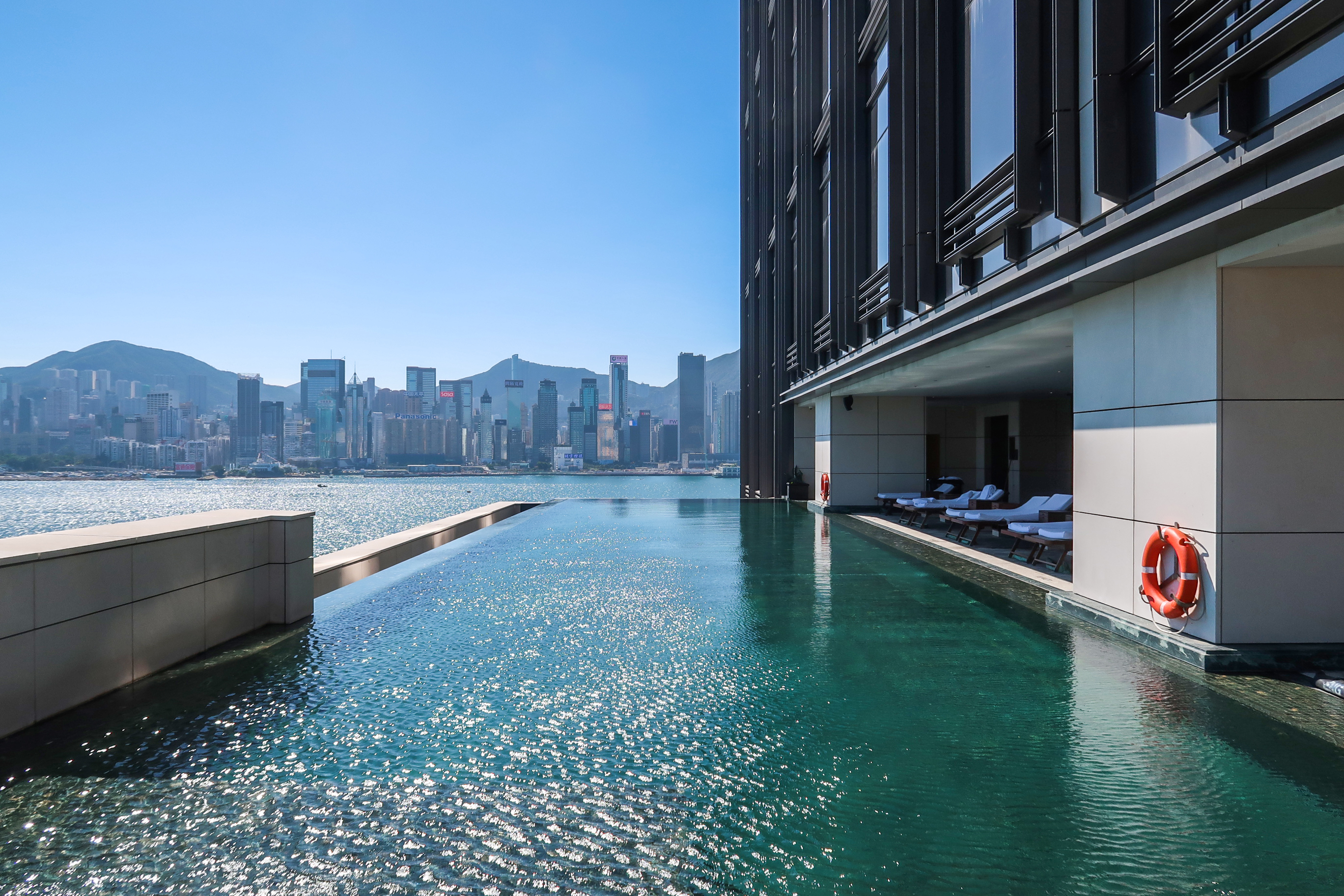 Hong Kong hotel pool