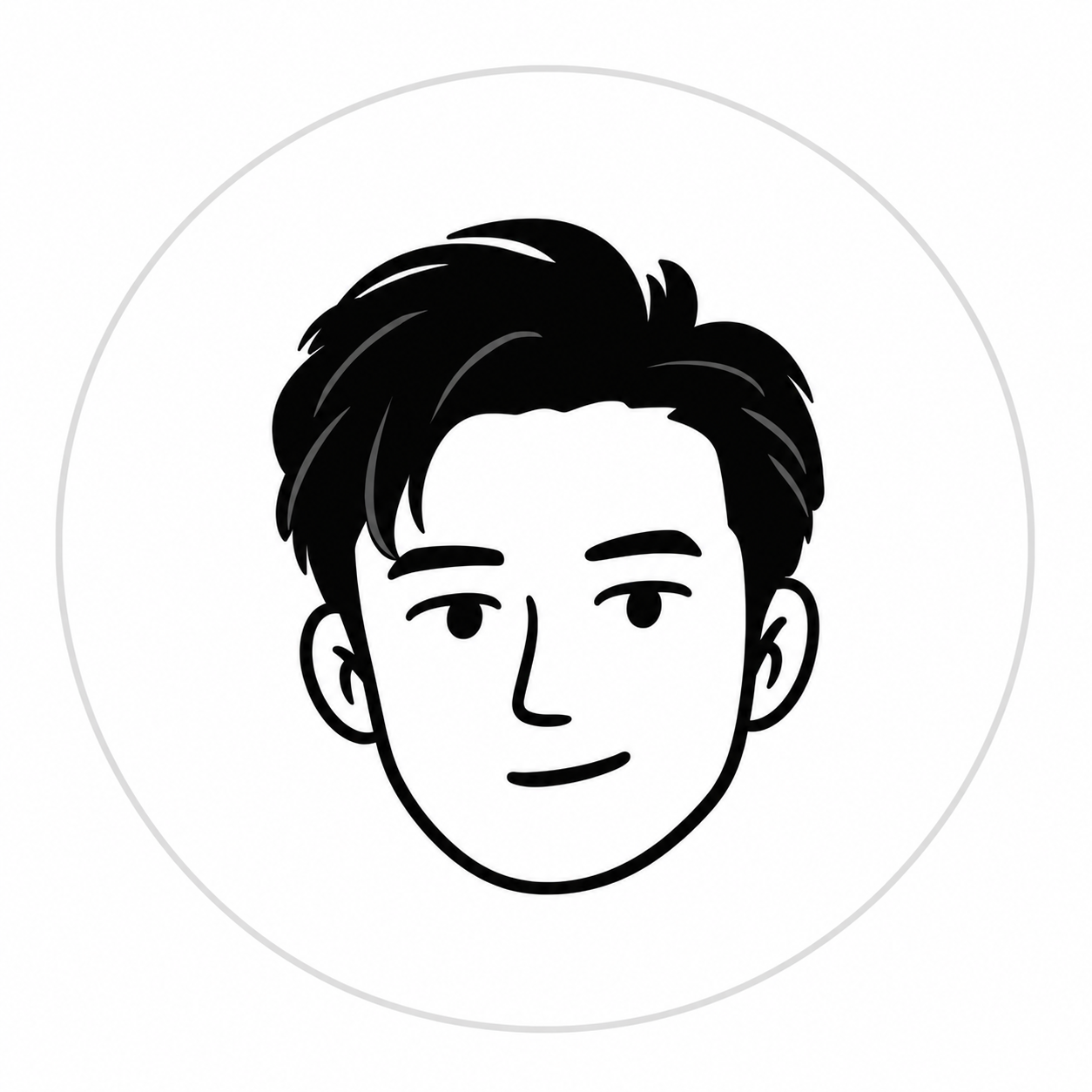 酒店比价创始人 Leo 的插画头像